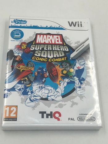 Jeu vidéo marvel super hero squad comic combat Nintendo Wii neuf