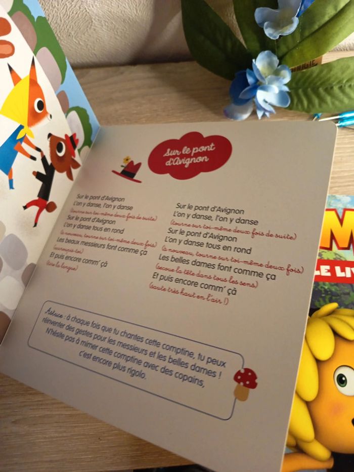 Mes comptines à écouter, à jouer et à mimer – Auzou éveil - Sans CD - photo numéro 12