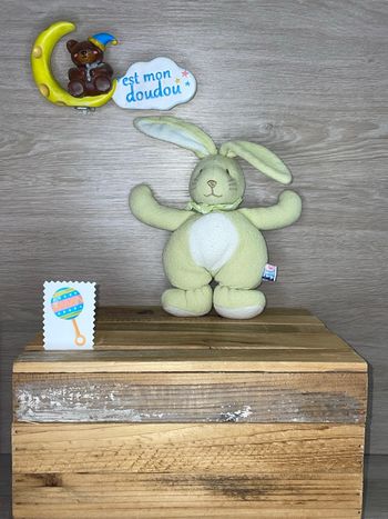 SDO161 doudou lapin 🐰 sucre d’orge