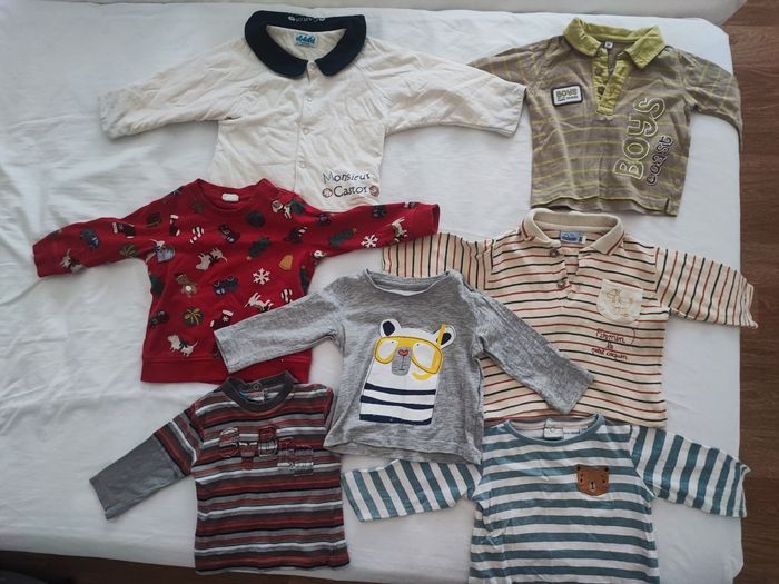 Vêtements pour bébé garçon entre 2 mois et 1 an