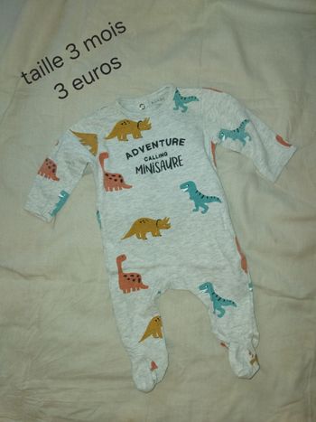 Taille 3 mois