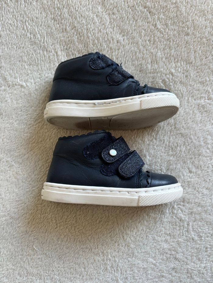 Bottines marines jacadi taille 21 - photo numéro 2