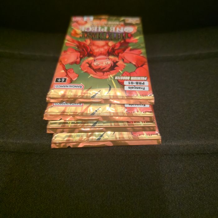 One Piece Lot de 4 Boosters Premium PRB01-FR The Best en Loose - photo numéro 3