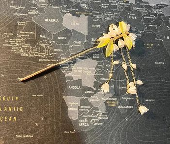 Baton a chignon Muguet perlée