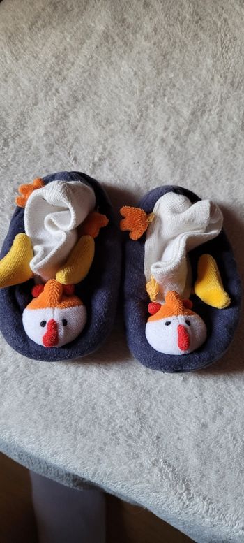 Chaussons poule mixte