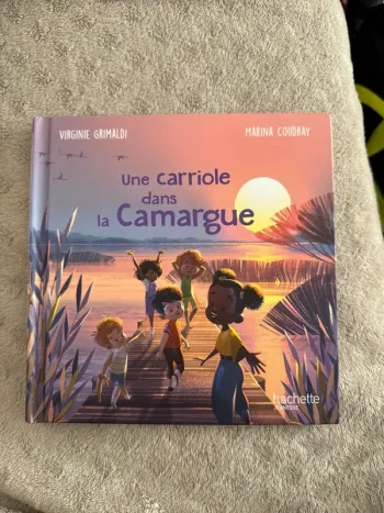 Livre une carriole dans la Camargue