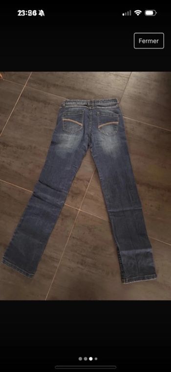 Jeans coupe droite