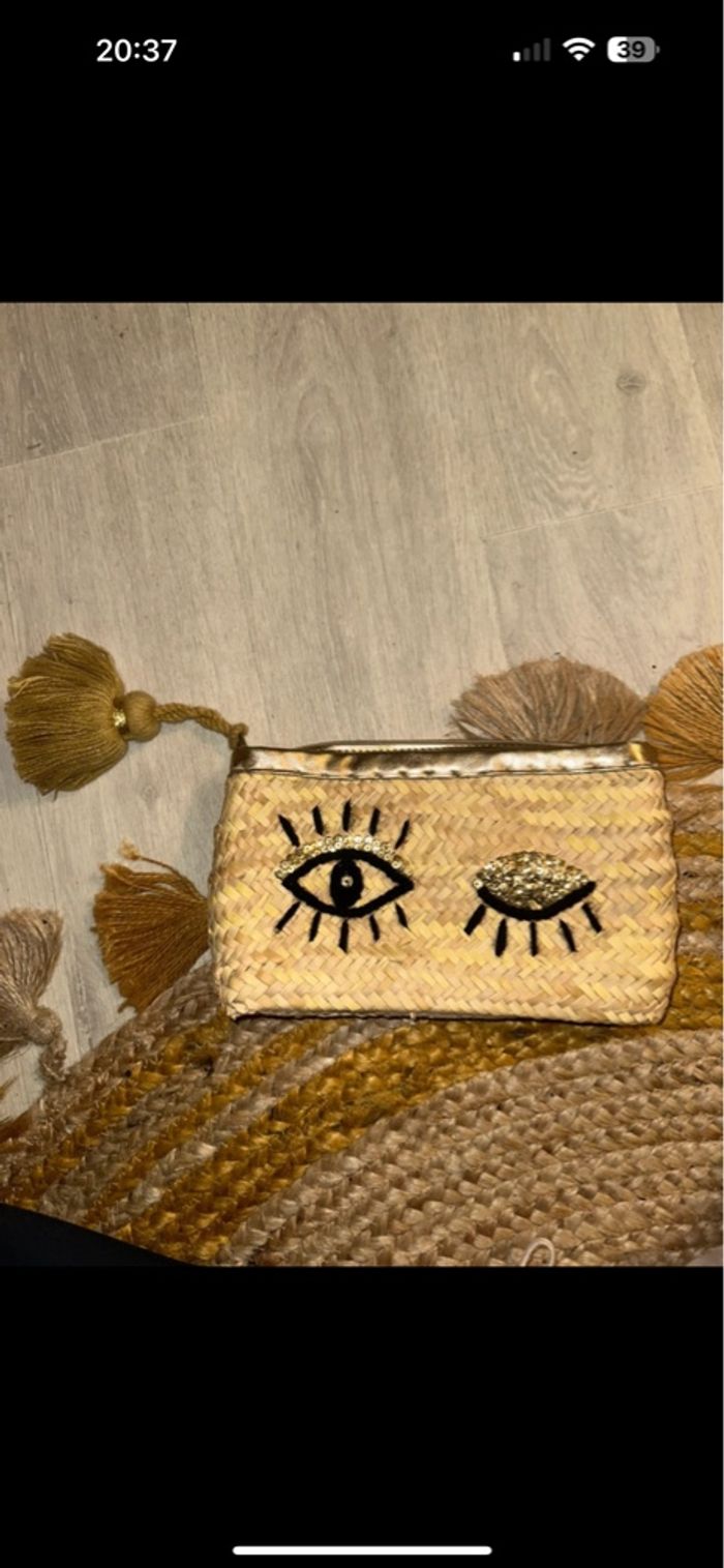 Pochette en paille - photo numéro 2