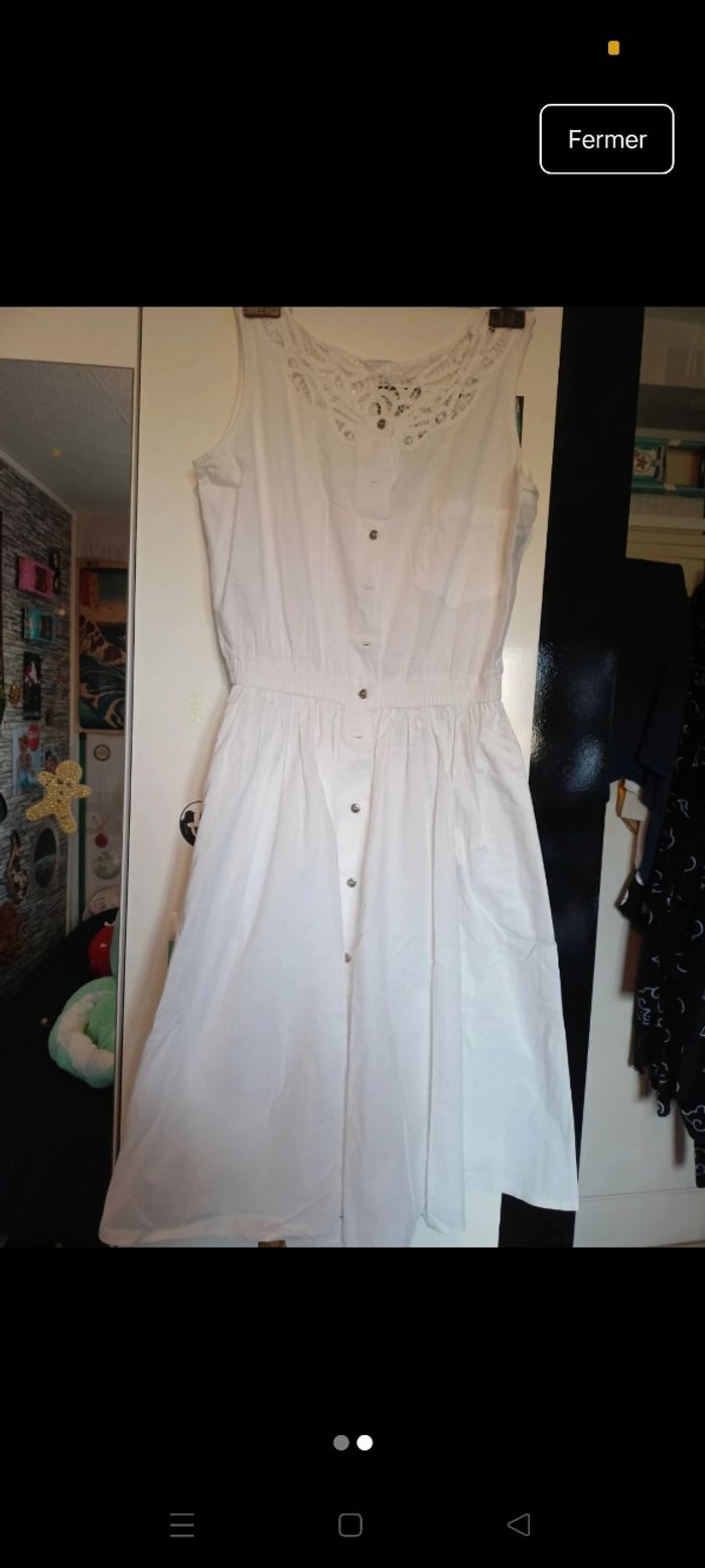 Robe blanche (M)