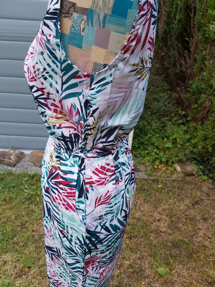 Robe d'été motif feuillage - photo numéro 4