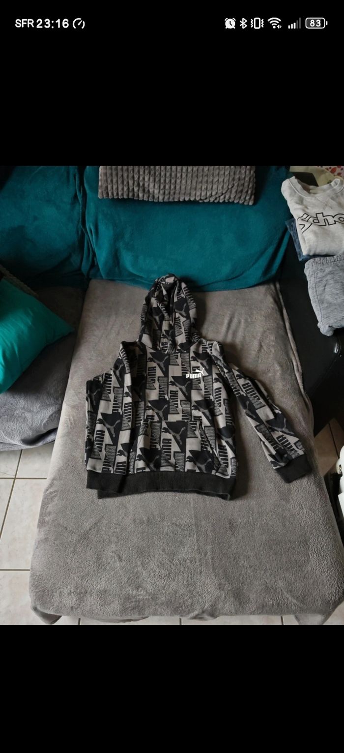 Sweat puma 9/10 ans