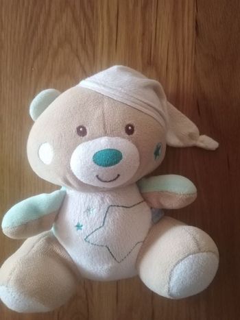 Doudou ourson sucre d orge