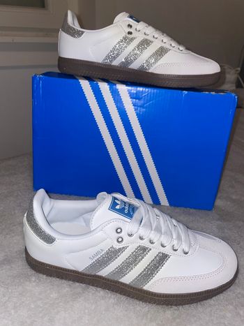 Adidas samba Glitter Silver 