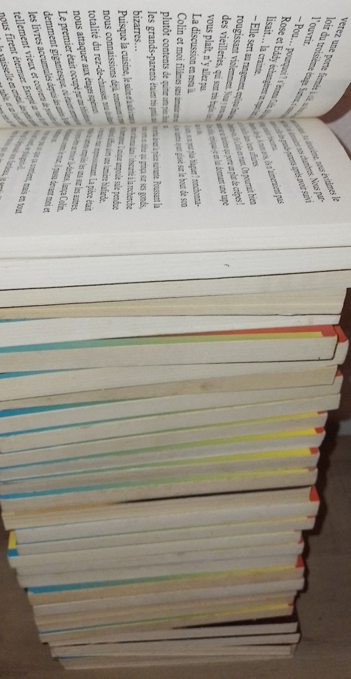 Gros lot livres - chair de poule - photo numéro 6