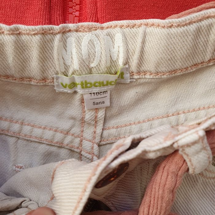 Ensemble fille Jean MOM + veste 5 ans - photo numéro 4