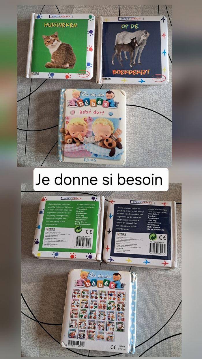 Lot 5 livres pour bébés - photo numéro 6
