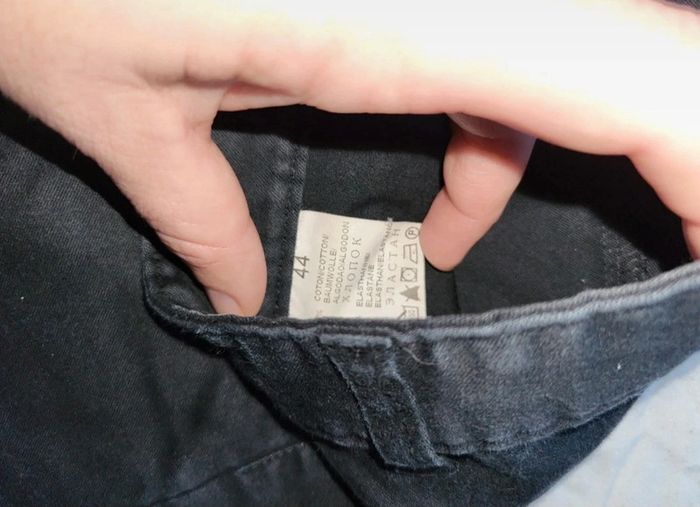Jeans noir diplodocus 44 - photo numéro 4