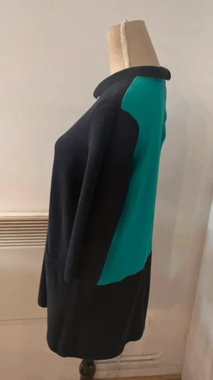 Cos pull Col Claudine Taille S/36 Coupe oversize - photo numéro 3