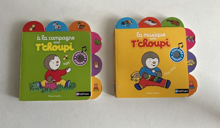 2 livre t'choupi sonore