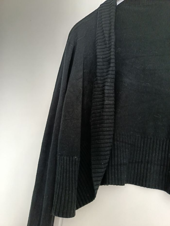 Gilet laine noir - photo numéro 2