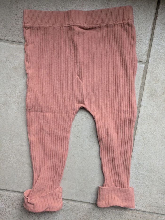 Leggings rose fille 18 mois - photo numéro 3