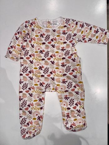 Pyjama épais bébé – Gémo – Taille 12 mois
