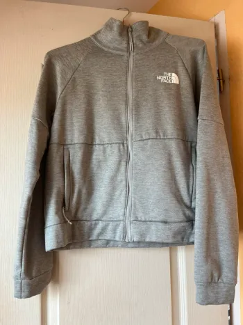 polaire grise zip the north face