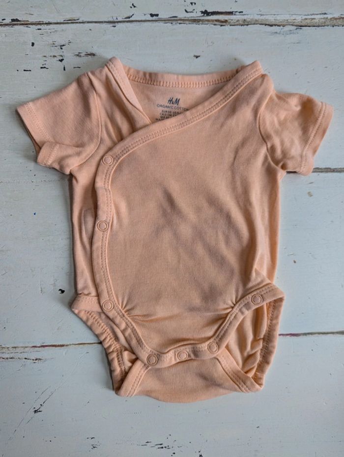 Lot H&M bébé - 3 pantalons sarouel + 2 bodies - photo numéro 3