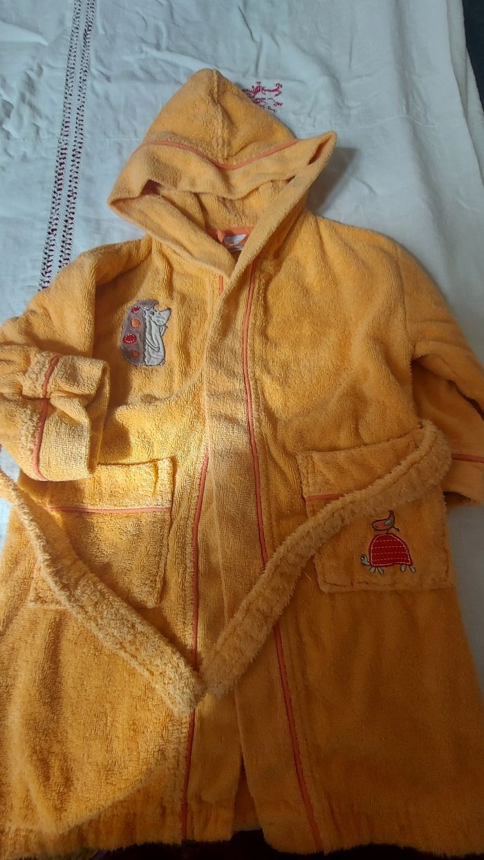 Peignoir enfant 4 ans