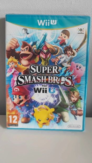 Super smash bros Wii U sous blister