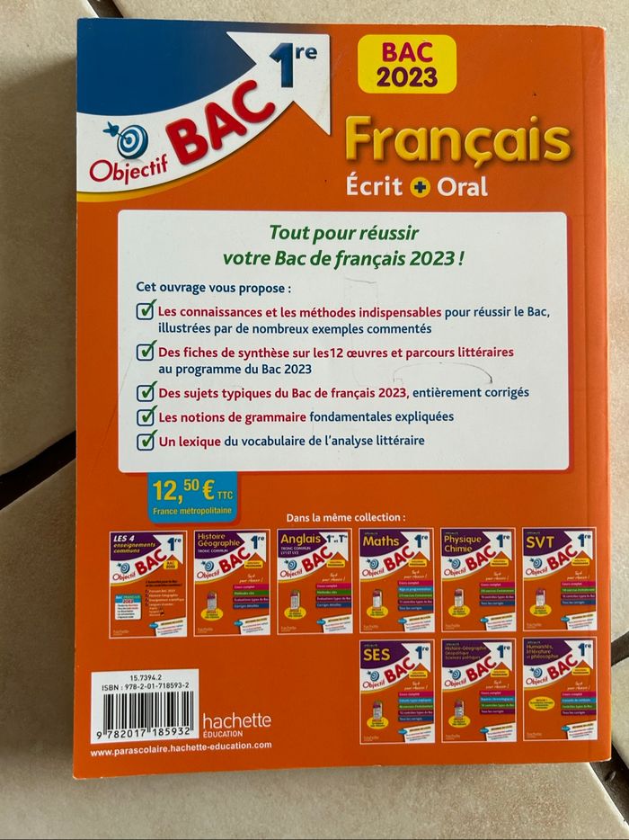 Objectif bac de français - photo numéro 2