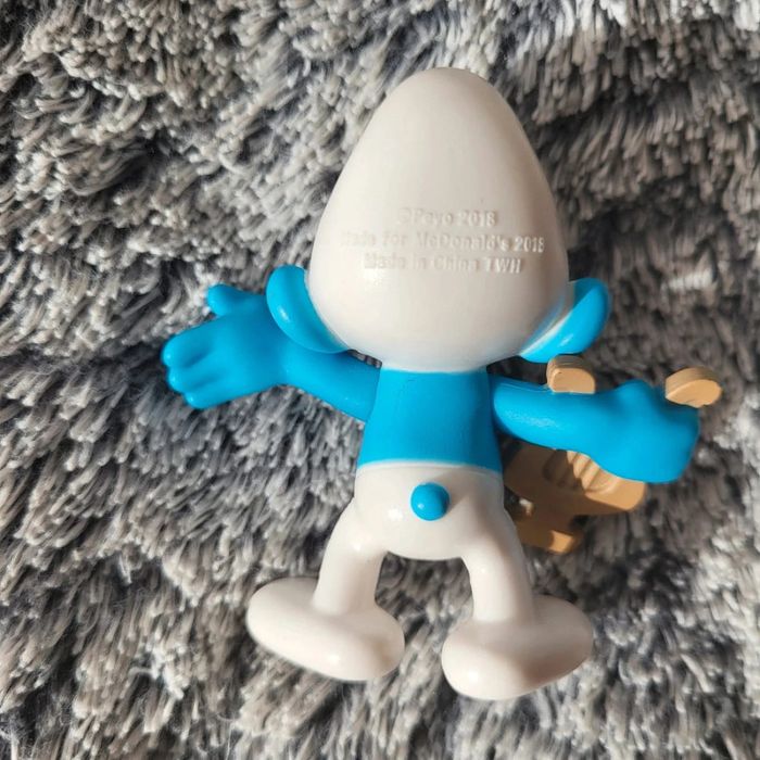 Figurine schtroumpf poète-Mcdo 2018 - photo numéro 2