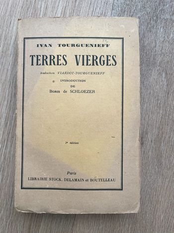 La terres vierges 1930