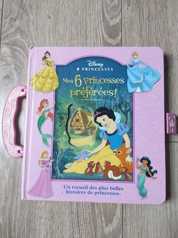 Livre mes 6 princesses préférées Disney