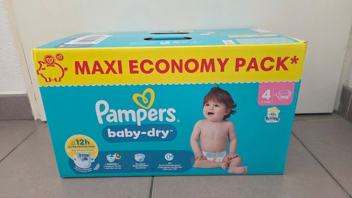 108 Couches Pampers T4 - photo numéro 2