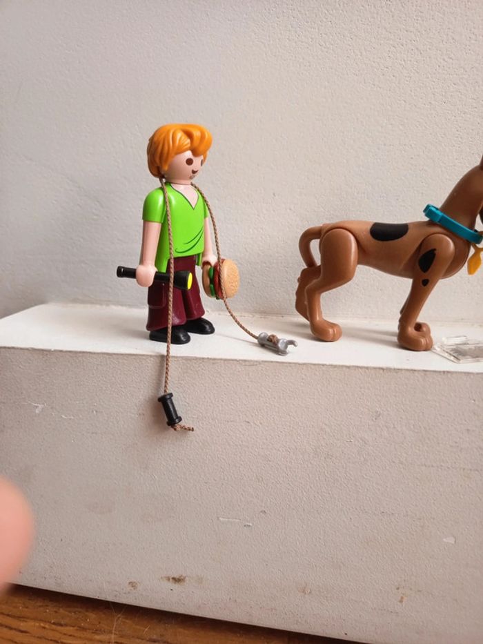 scooby-doo! Scooby et Sammy avec fantôme playmobil - photo numéro 5