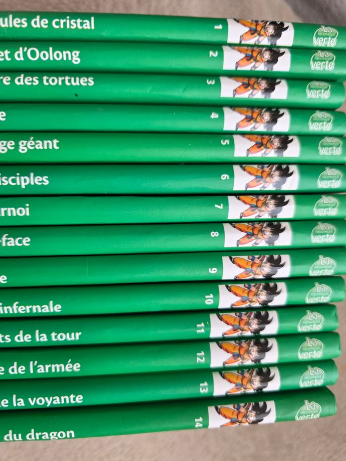 Lots Livre  la bibliothèque verte dragon ball z - photo numéro 5