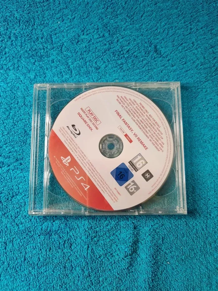 PS4 Final fantasy VII remake version promo