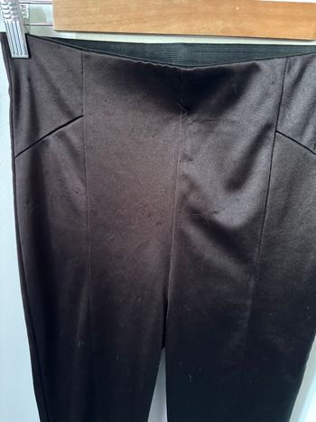 Pantalon brillant noir