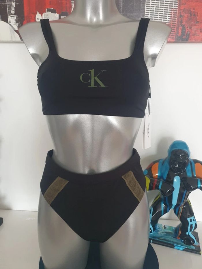 Maillot de noir bain Calvin Klein Taille S