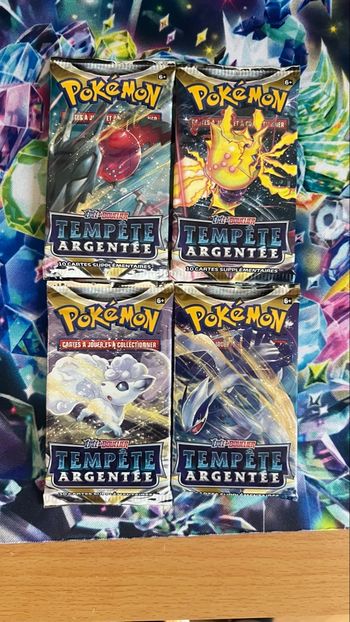 Art Set Pokemon Tempête Argenté Eb12 .