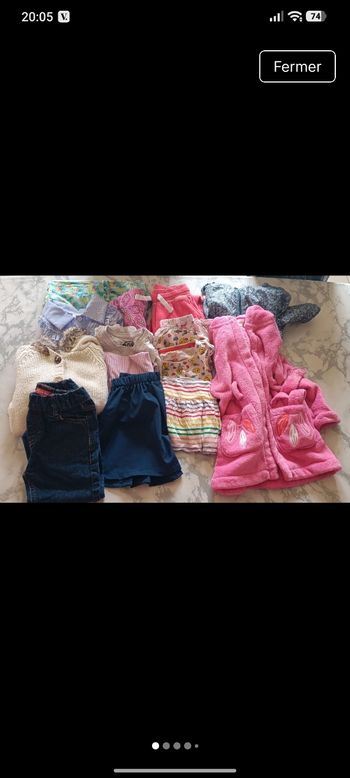 Lot de 14 vêtements Fille - 5 ans (110 cm) 🌸