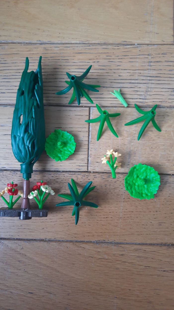 Lot plantes playmobil - photo numéro 2