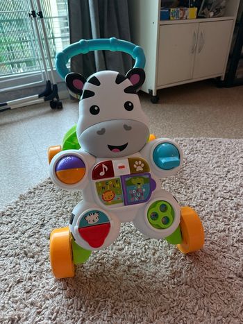 Trotteur zèbre Fisher price
