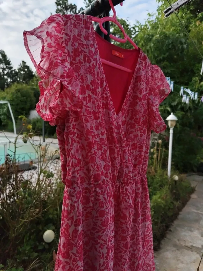 Robe rose Tissaia taille 38 - photo numéro 5