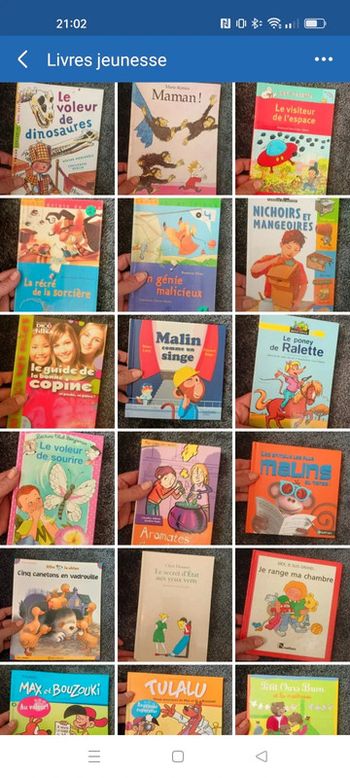 Nombreux livres bébé enfants jeunesse