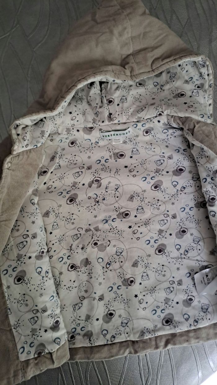 Manteau garçon 12 mois Vertbaudet - photo numéro 3