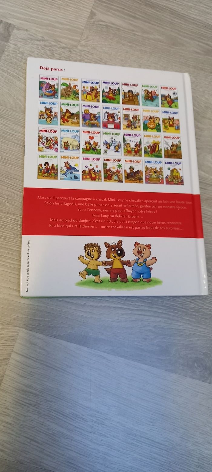 Mini loup le chevalier, la princesse et le dragon - photo numéro 2