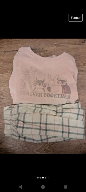 Pyjama velours