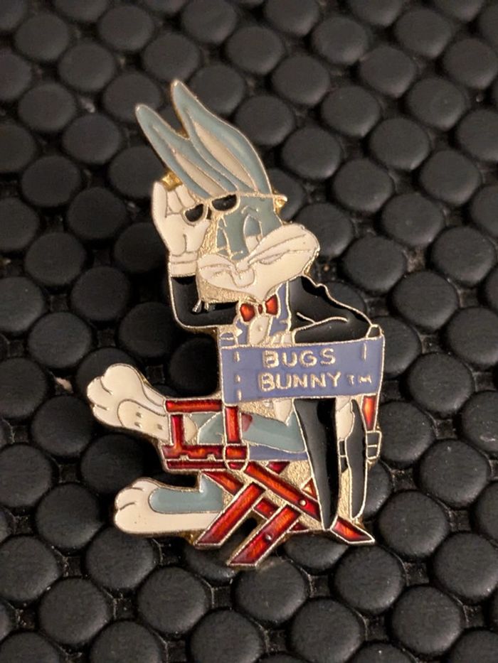 Pin's Bugs Bunny Warner Bros siège Cinéma